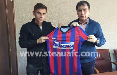 FOTO Steaua oficializează transferul anunţat în premieră de GSP.ro » Prima reacţie a noii achiziţii din Ghencea
