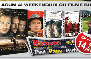 Din 16 ianuarie ai 5 filme de Oscar cu Brad Pitt, doar cu Gazeta Sporturilor. Al doilea DVD apare vineri, 23 ianuarie, - 7 ani în Tibet