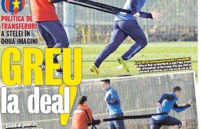 Politica de transferuri a Stelei în două imagini » Greu la deal!