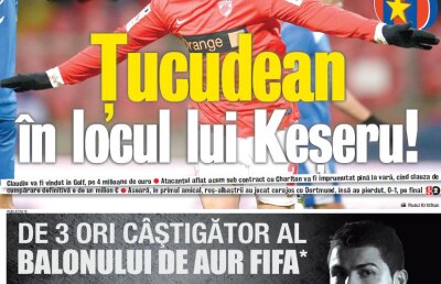 Gigi continuă aroganţele la adresa marii rivale: aduce un dinamovist în locul lui Keşeru, care va pleca în Golf!