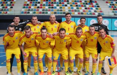 România a debutat cu dreptul în preliminariile pentru Euro 2016 la futsal