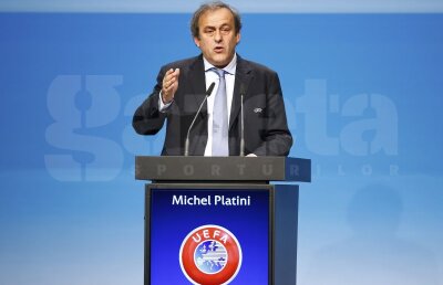 Michel Platini a cîştigat al treilea mandat la preşedinţia UEFA » Nu a avut contracandidat şi a fost ales prin aclamaţie