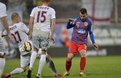 FOTO  Rapid - ASA Tîrgu Mureş 1-2 » Liviu Ciobotariu s-a răfuit cu galeria giuleştenilor