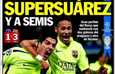 Ce scriu azi ziarele de sport din Europa (16 aprilie 2015)