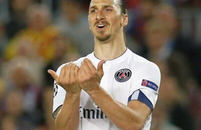 VIDEO Zlatan a surprins în meciul cu Barca » Cum a reacționat cînd a trebuit să dea mîna cu Messi