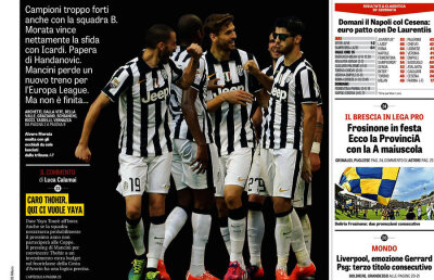 Ce scriu azi ziarele de sport din Europa (17 mai 2015)