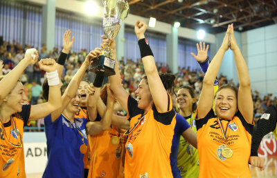 Următorul obiectiv al CSM București după ce a cucerit titlul național » Liga Campionilor în 2017 sau 2018!