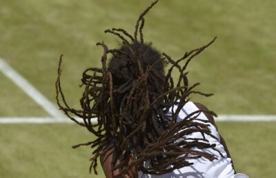 Galerie FOTO inedită » Cozile jucătorilor de la Wimbledon