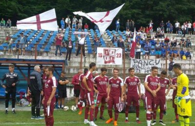 Rapid a fost învinsă în amicalul cu CS Mioveni, scor 3-4