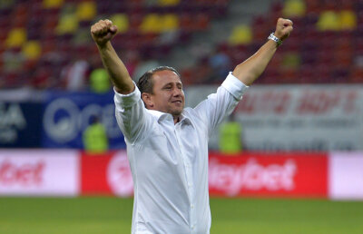 Reghe crede în continuare în Steaua: "Jocul mă contrazice, dar vă spun că e singura favorită la titlu"