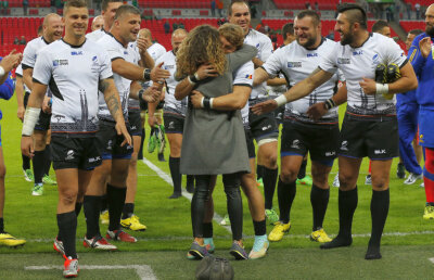 VIDEO Rugbyștii români au revenit în țară: "Am trăit momente unice" » Cum au fost primiți pe aeroport