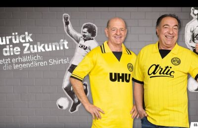 Borussia își promovează linia de tricouri clasice cu Marcel Răducanu!