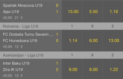 Bet365.com nu mai funcţionează în România, însă a listat la pariuri live meciuri U19 de la noi! » "S-a pîngărit fotbalul"