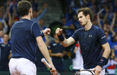 La o victorie de Salatieră » Marea Britanie conduce în finala Cupei Davis după  primele două zile, 2-1 cu Belgia