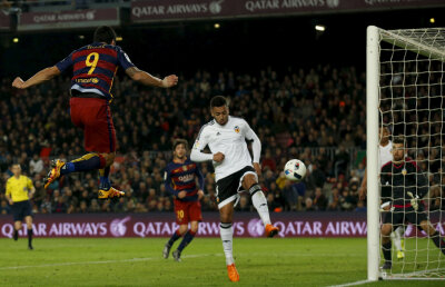 VIDEO "Poker" de 10 și Mr. Hat-trick » Suarez și Messi au dat recital în meciul cu Valencia, scor 7-0