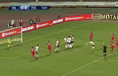 FOTO + VIDEO Fază controversată la FC Voluntari - Steaua » Jucătorii roș-albaștrilor au cerut penalty