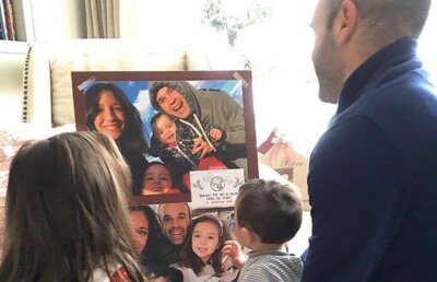 Accidentat, dar alături de familie Andres Iniesta a profitat de neconvocarea la națională