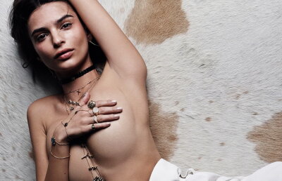 GALERIE FOTO » Pictorial incendiar marca Emily Ratajkowski