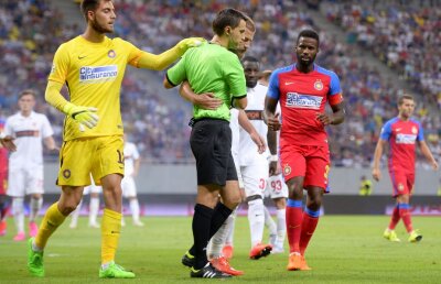 S-a decis arbitrul de la Steaua - ASA » Cu el la centru, campioana României n-a câștigat în acest sezon