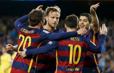 VIDEO + FOTO Lupta în trei la titlu continuă în Spania  » Victorii pe linie pentru Barcelona, Real și Atletico! Catalanii au făcut iar scor