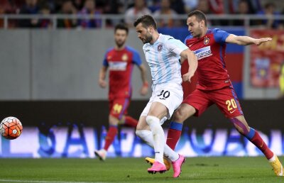 VIDEO Steaua a demolat-o pe ASA, scor 4-1, într-un meci cu două eliminări » Clasamentul final în play-off