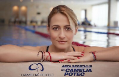VIDEO Start oficial al evenimentului "Arta Sportului by Camelia Potec" » Primele imagini cu piscina din Piața George Enescu. Multe VIP-uri la deschidere