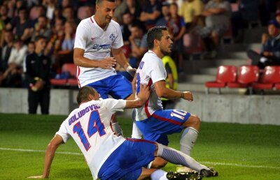  VIDEO + FOTO Sparta Praga - Steaua 1-1 » Echipa lui Reghe are prima șansă la calificare după golul fabulos marcat de Stanciu