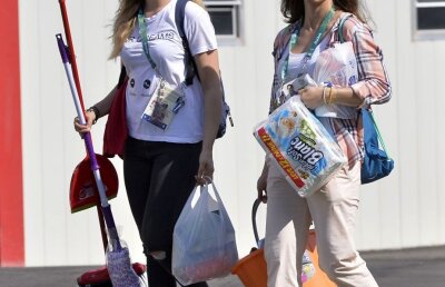 Corespondență de la Rio » La cumpărături de mop și detergenți