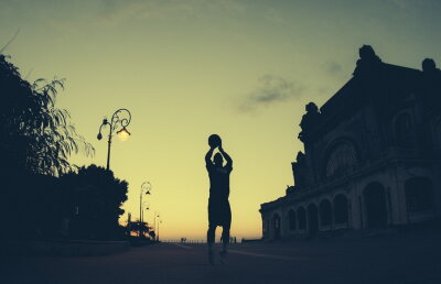 Baschetul pune stăpânire pe platoul din fața Cazinoului din Constanța de sâmbătă dimineața până duminică seara