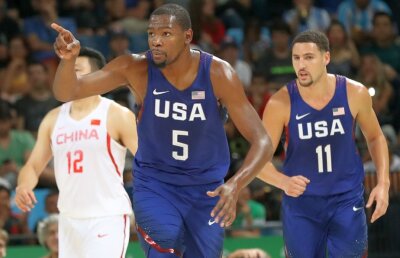 GALERIE FOTO Spectacol făcut de SUA în fața Chinei » Kevin Durant a fost omul meciului după ce a reușit 25 de puncte