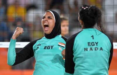 Prima reacţie a sportivei ale cărei imagini au făcut înconjurul lumii: "Sunt mândră că reprezint Egiptul"