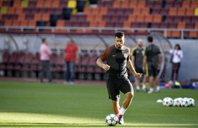 GALERIE FOTO+VIDEO Aguero și compania s-au pregătit pe Arena Națională » Relaxare și voie bună la antrenamentul oficial al lui Manchester City