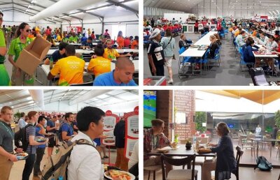 EXCLUSIV VIDEO 15.000 de voluntari au abandonat ‪#‎Rio2016‬ din cauza condițiilor, dar șefii CIO se lăfăie în lux!  IMAGINI INTERZISE de la Jocurile Olimpice!