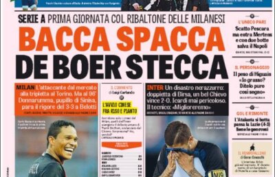 Ce scriu azi ziarele de sport din lume (22 august 2016)