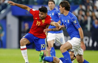 FOTO și VIDEO Italia și Spania au remizat în meciul-vedetă al serii, în preliminariile pentru Campionatul Mondial, Croația a realizat scorul zilei » Toate rezultatele AICI!