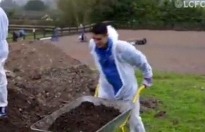 VIDEO Experiență inedită pentru românul de la Leicester » Unde a fost trimis alături de colegii lui :)