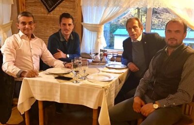 FOTO Turist prin România » Daum a fost în excursie alături de un fost fotbalist din Liga 1