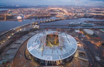 Rusia se face de rușine: "superstadionul" de 1 miliard de euro al lui Zenit este praf! Mondialul în pericol