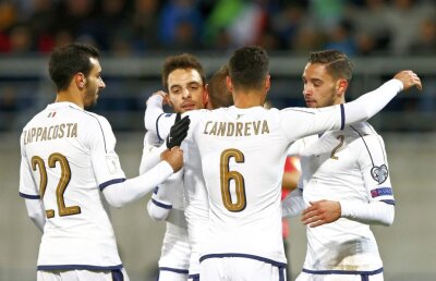 Cu un atac complet nou, Italia se impune în fața reprezentativei din Liechtenstein și se menține la egalitate de puncte cu Spania