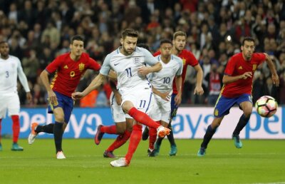 VIDEO și FOTO Amicale de lux între forțele Europei » Meci nebun arbitrat de Hațegan la Londra, între Anglia și Spania