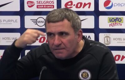 VIDEO Hagi a făcut spectacol la conferință: "This is it! Dacă vrei pepeni, seamănă-i. Jucăm lungă și pe a doua și dă-i bufa"
