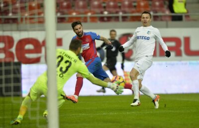 FOTO și VIDEO Steaua revine pe primul loc » Victorie fără emoții cu Pandurii 