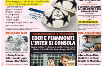 Ce scriu azi ziarele de sport din lume (9 decembrie 2016)