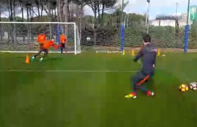 VIDEO Antrenamente dificile pentru portarii Stelei » Tene îi "rupe" în Antalya 