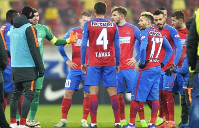Dezastru în apărare! Reghe, trădat de cei mai buni jucători și surclasat de rival » Notele + cifrele meciului Steaua - FC Voluntari