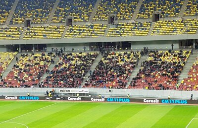 VIDEO+FOTO Deșertul Național Arena » Câți suporteri au venit la meciul Stelei cu ASA
