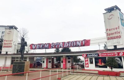 FOTO Dinamoviștii continuă protestul! Gestul făcut azi pentru a obține un nou stadion