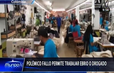 VIDEO » Columbia: Este legal sa vii beat sau drogat la serviciu atâta timp cât îți faci treaba