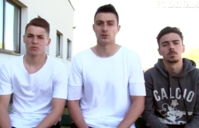 VIDEO GENIAL! I-au pus să se filmeze și să citească de pe foaie :) » Scuze "din suflet" ale dinamoviștilor turmentați