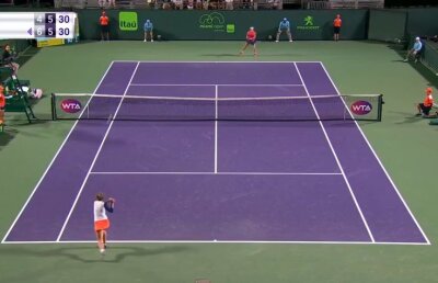 VIDEO Punctul care a schimbat soarta meciului dintre Halep și Stosur » Simona, aplaudată după o execuție de zile mari 